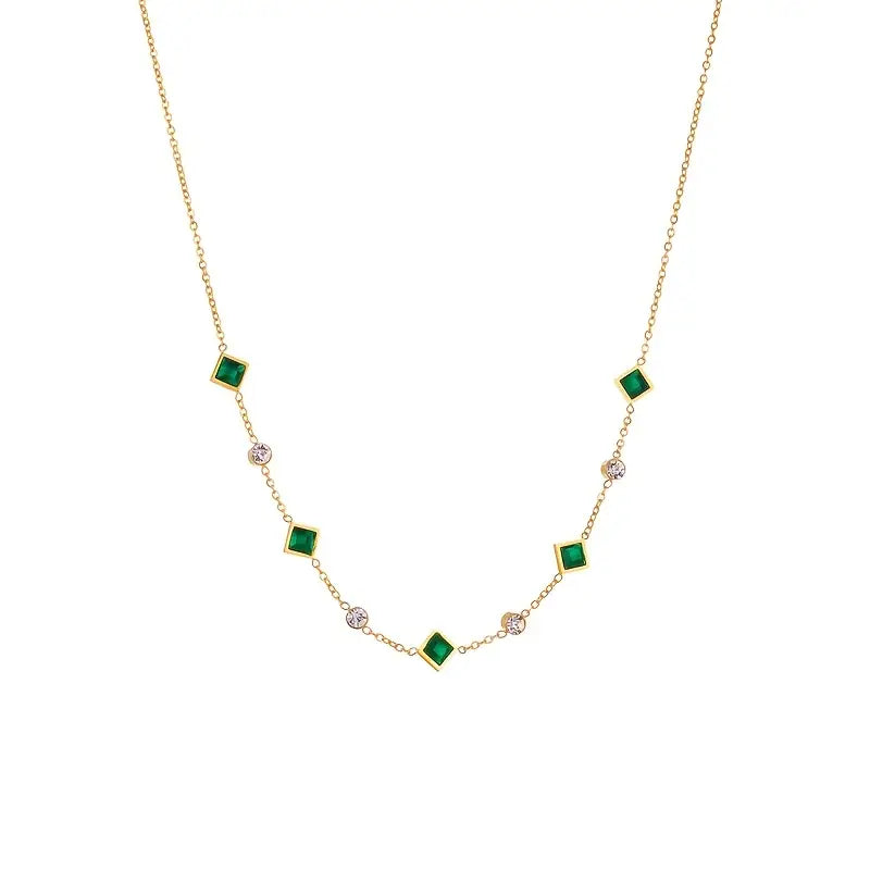 Amelisse – Goldene Halskette Glenwyn Elegant
