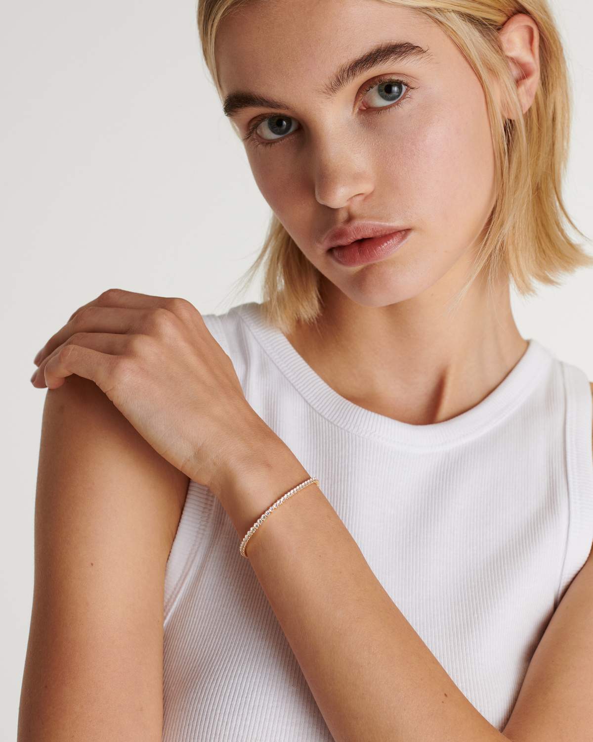 Astrid - Klassisches Tennis-Armband