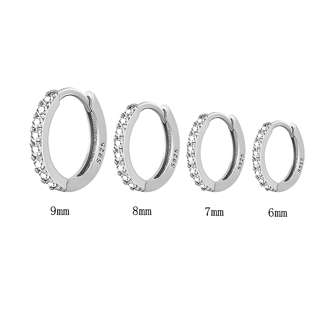 Alexa – Feine Creolen Refined S925