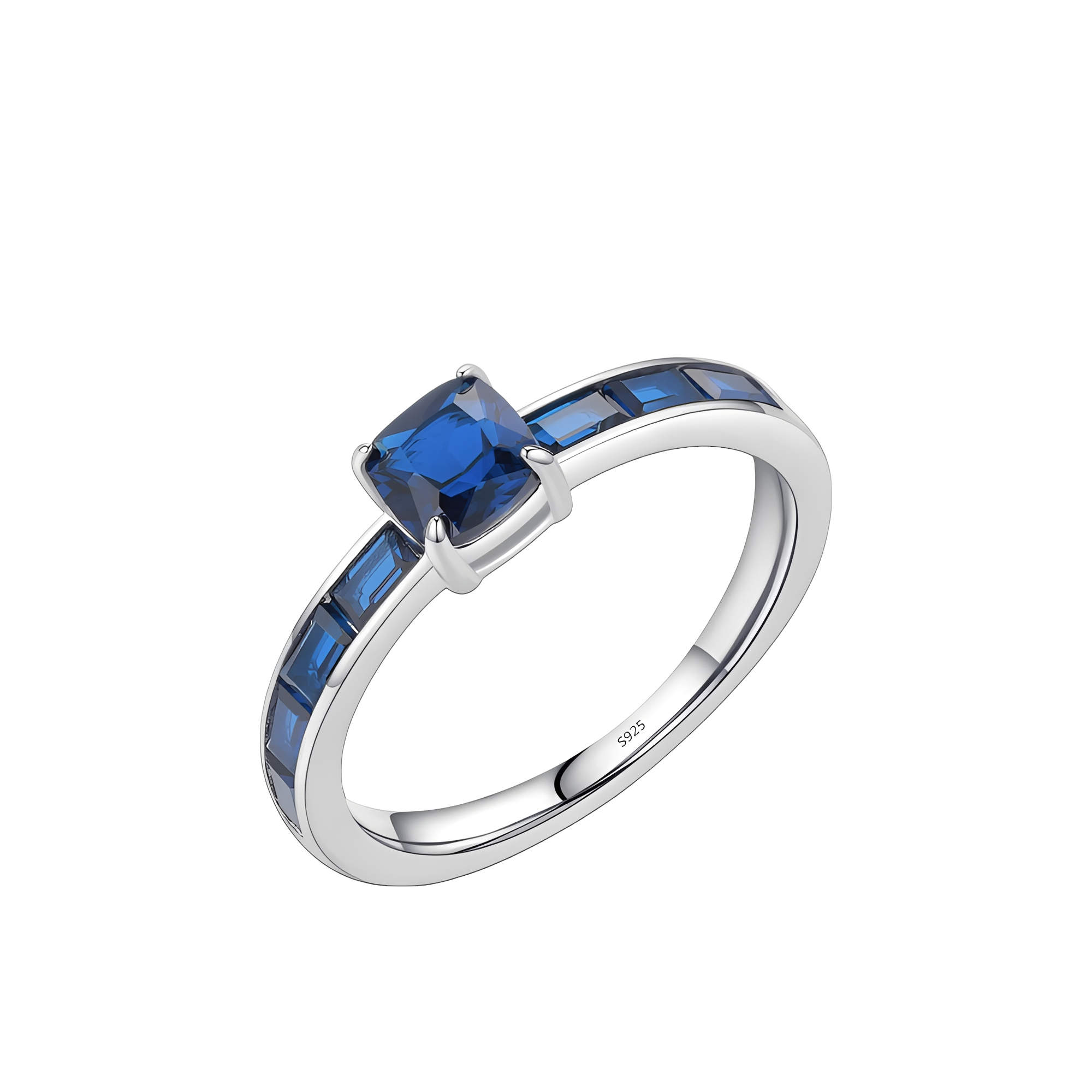 Erina – Retro Französischer Ring aus Sterlingsilber