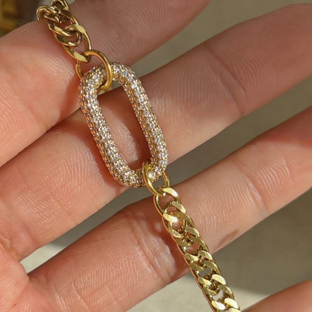 Isabelle – Exquisites Geometrisches Armband