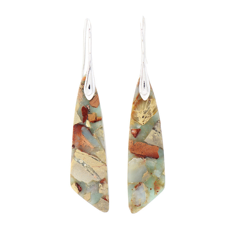 Stacey - Vintage Nature Stone Ohrringe