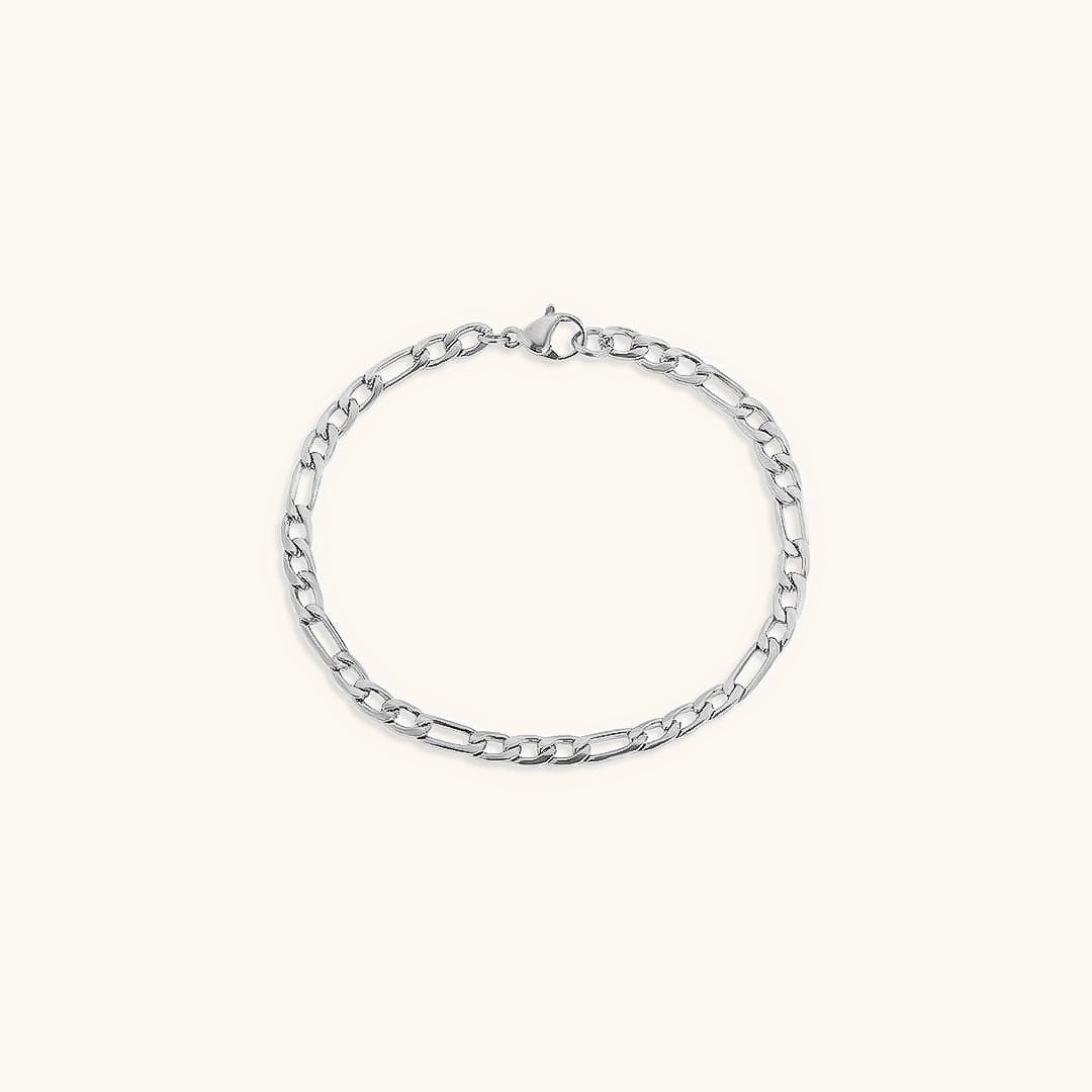 Saturn - Goldfarbenes Kettenarmband