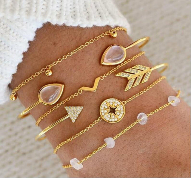 Nola – Set Luxus Zeitlose Armbänder