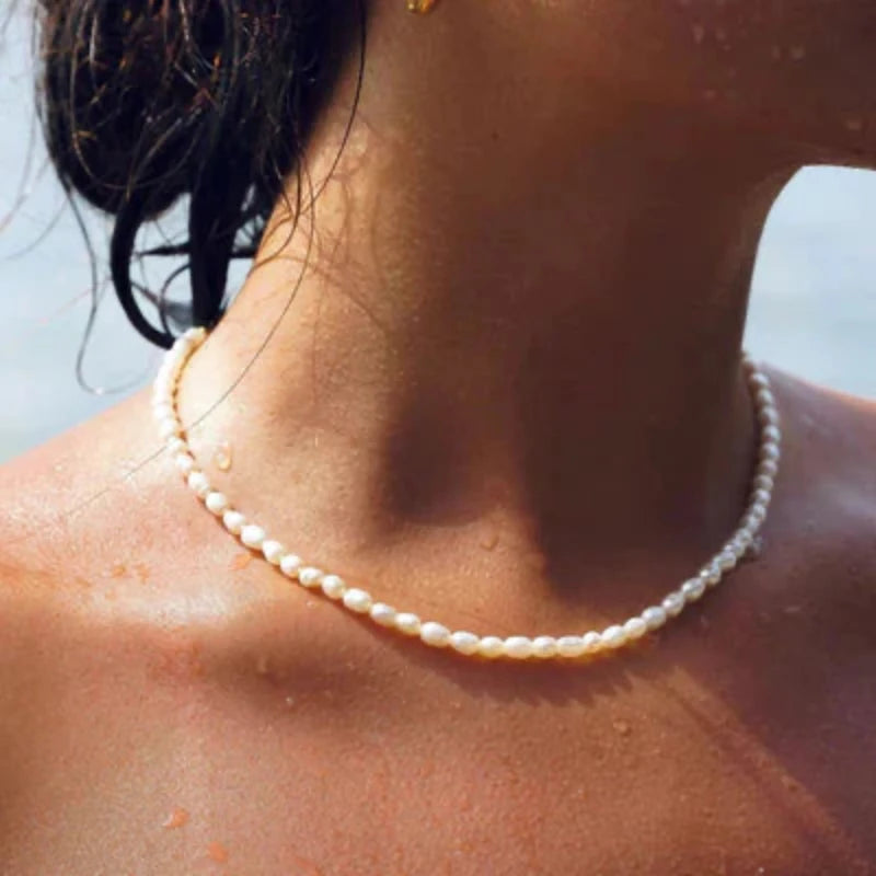 Olivia – Halskette Perle Elegant