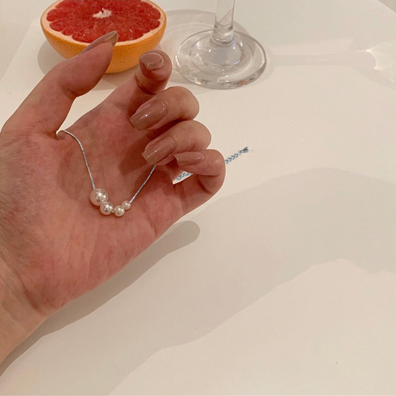 Miya – Goldene Halskette mit Süßwasserperle