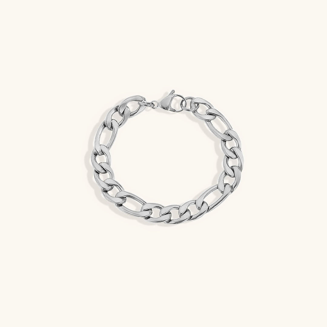 Saturn - Goldfarbenes Kettenarmband