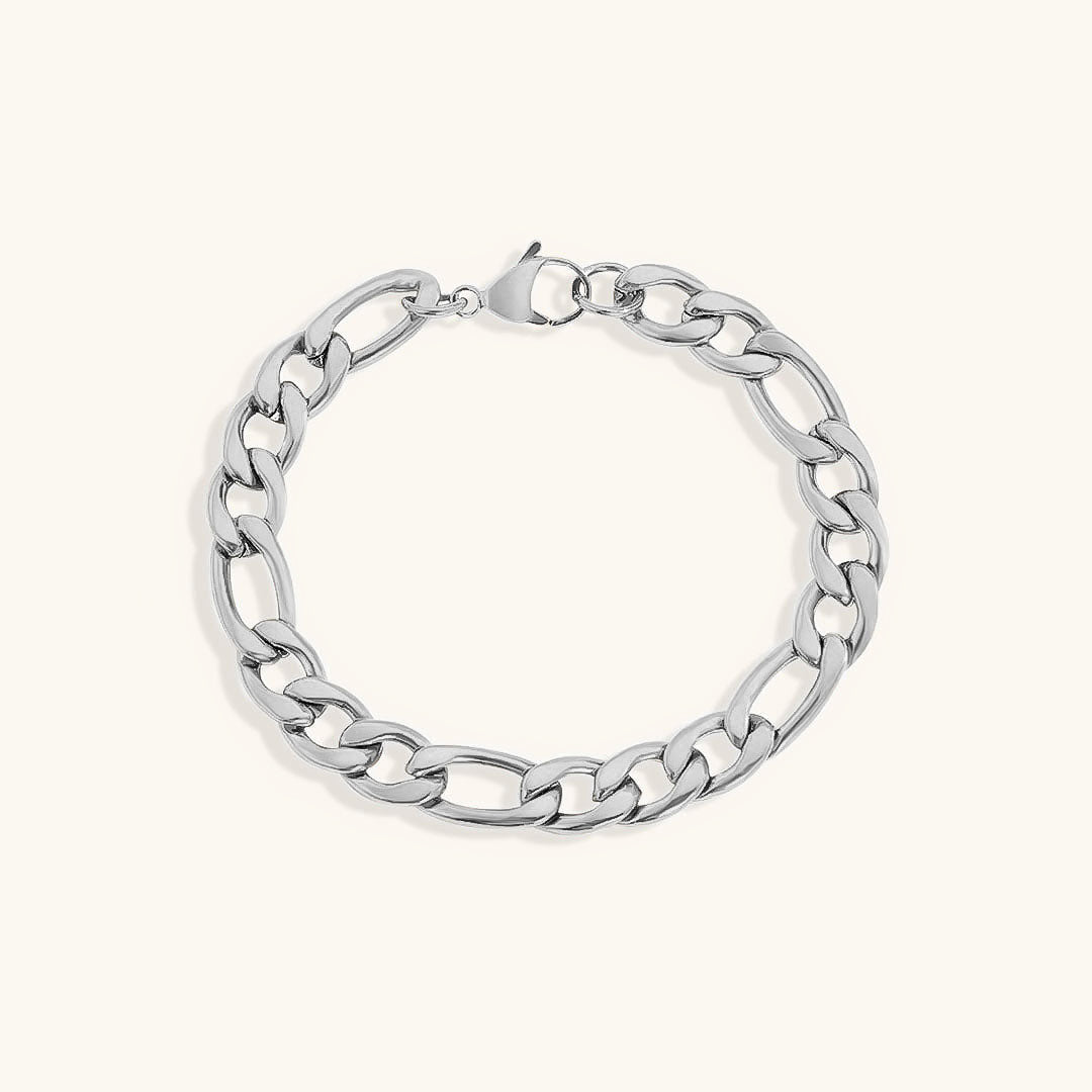 Saturn - Goldfarbenes Kettenarmband