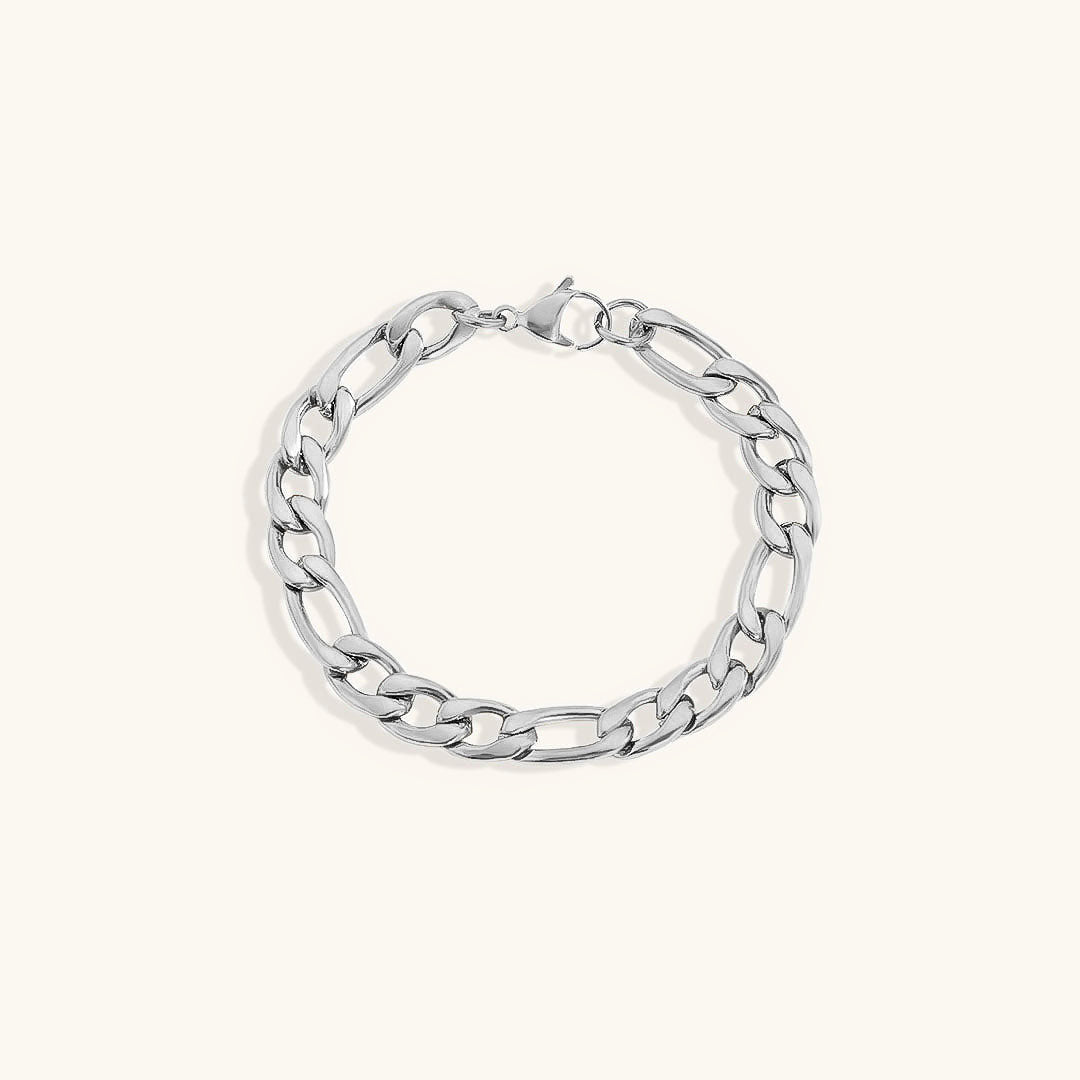 Saturn - Goldfarbenes Kettenarmband