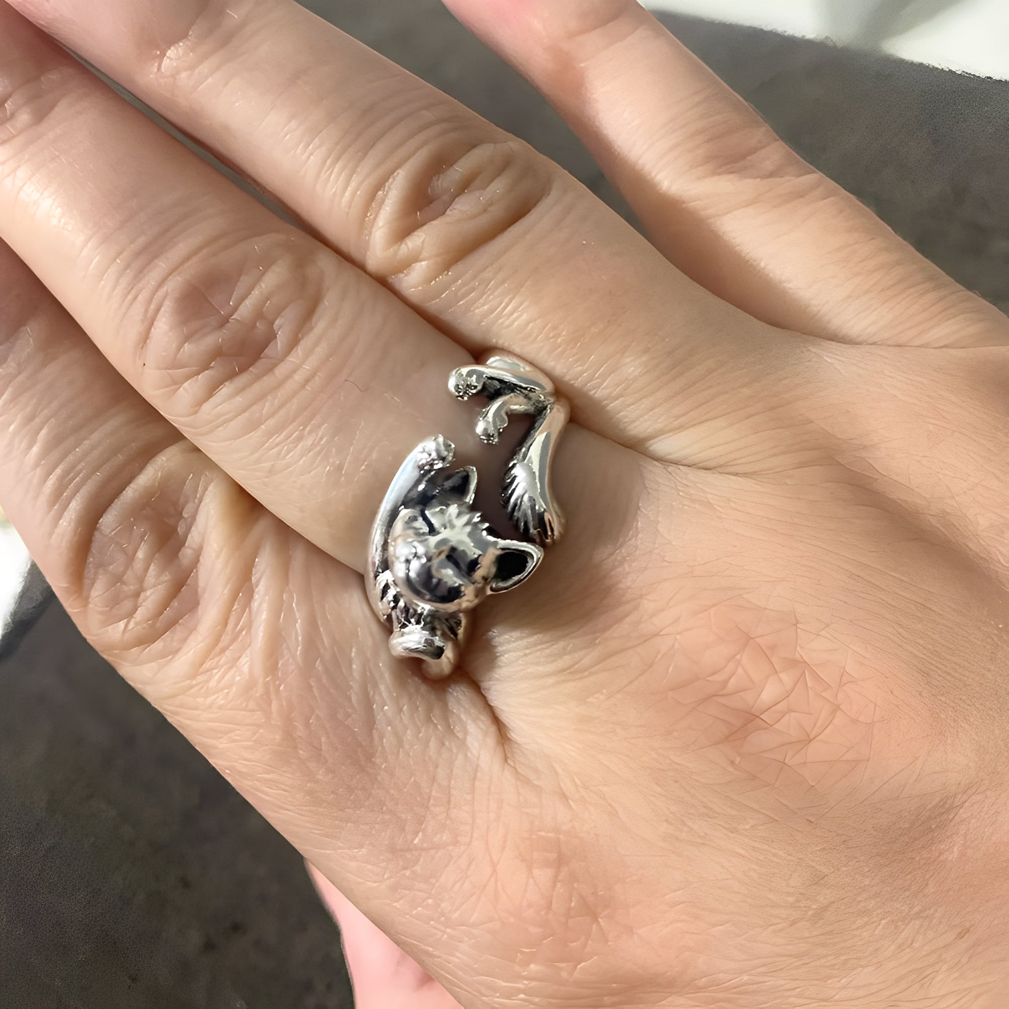 Mia – Eleganter Katzenring