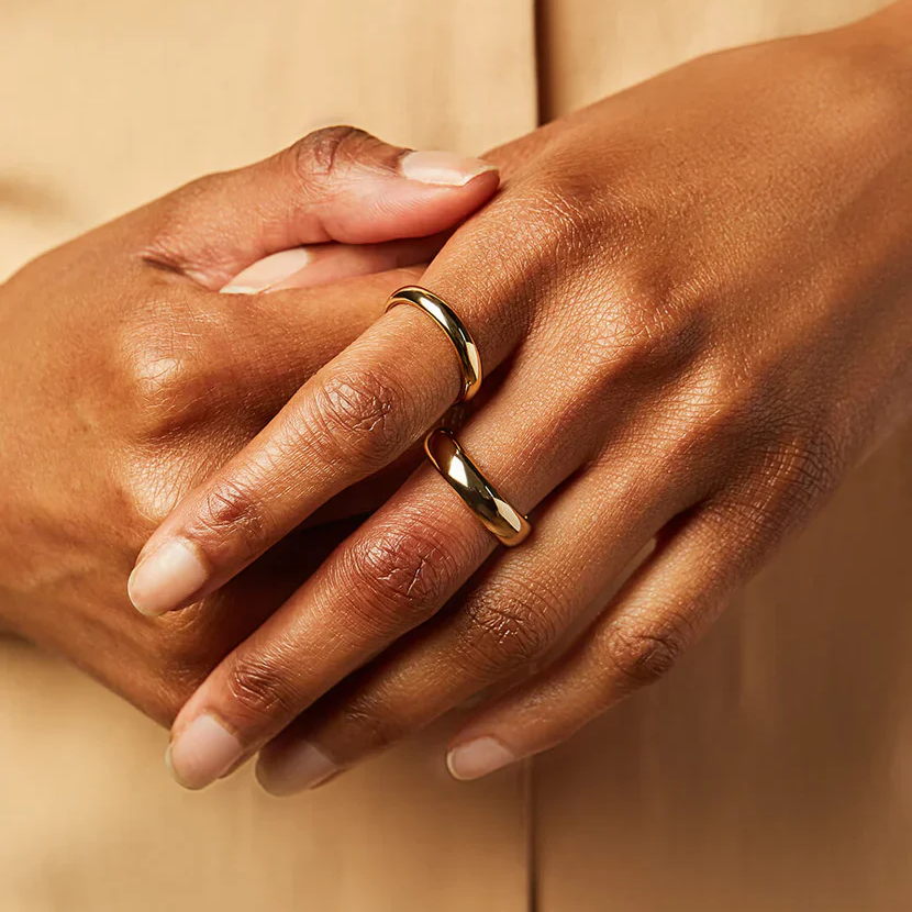 Eloane – Ring aus vergoldetem Edelstahl