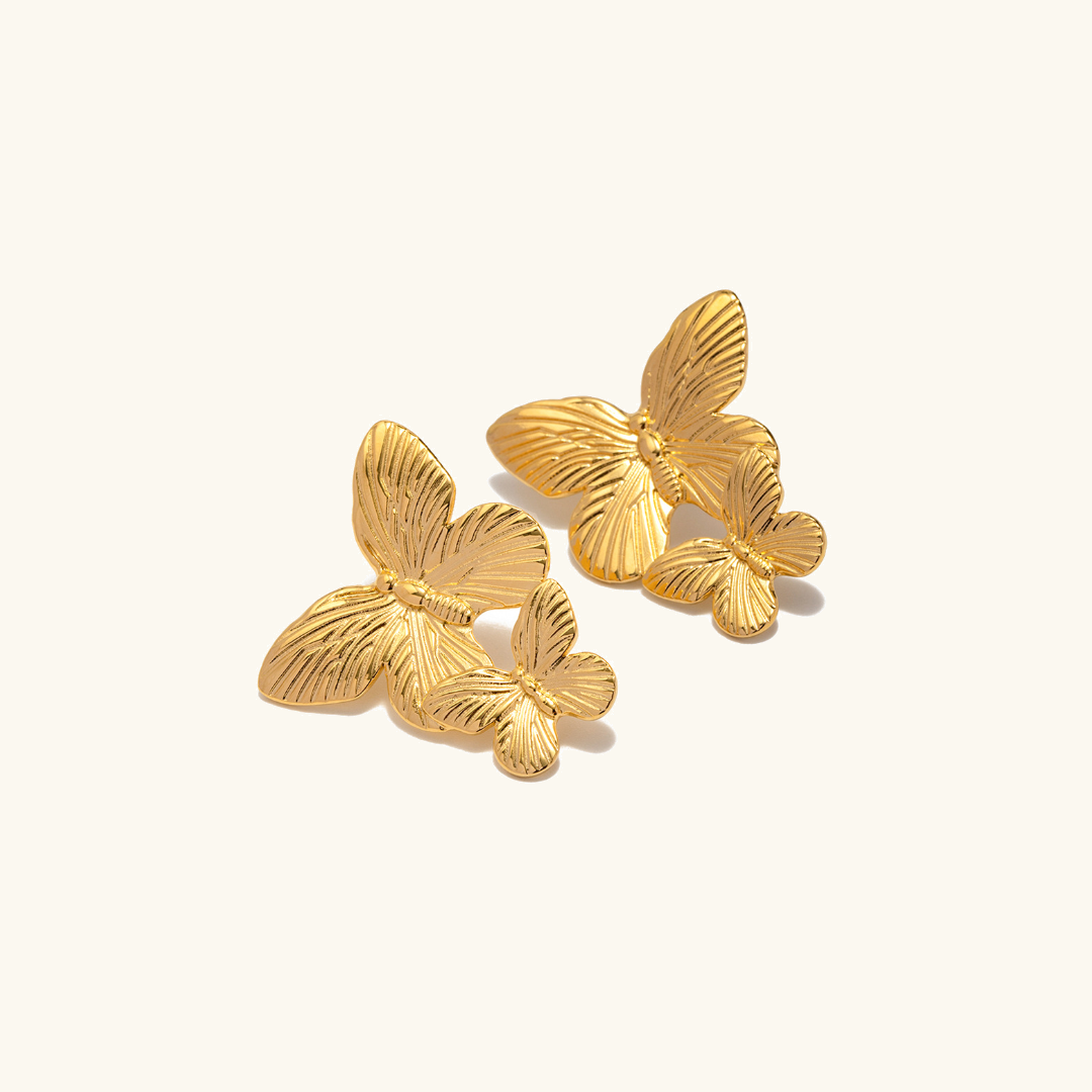 Aurelia – Elegante Schmetterling-Ohrringe