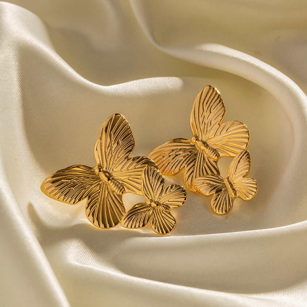 Aurelia – Elegante Schmetterling-Ohrringe