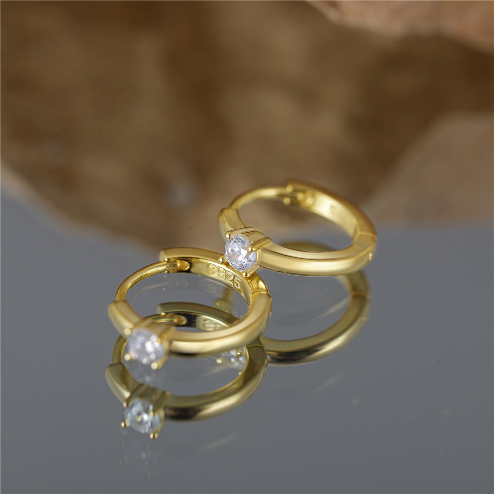 Aurielle – Elegante Solitaire-Ohrringe