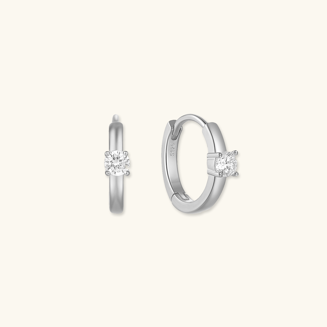 Aurielle – Elegante Solitaire-Ohrringe