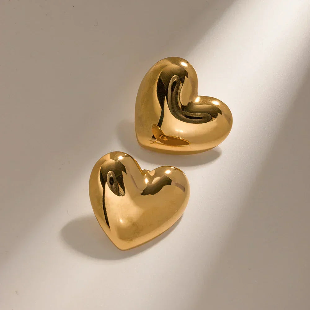 Katrin – Elegante Herz-Ohrringe