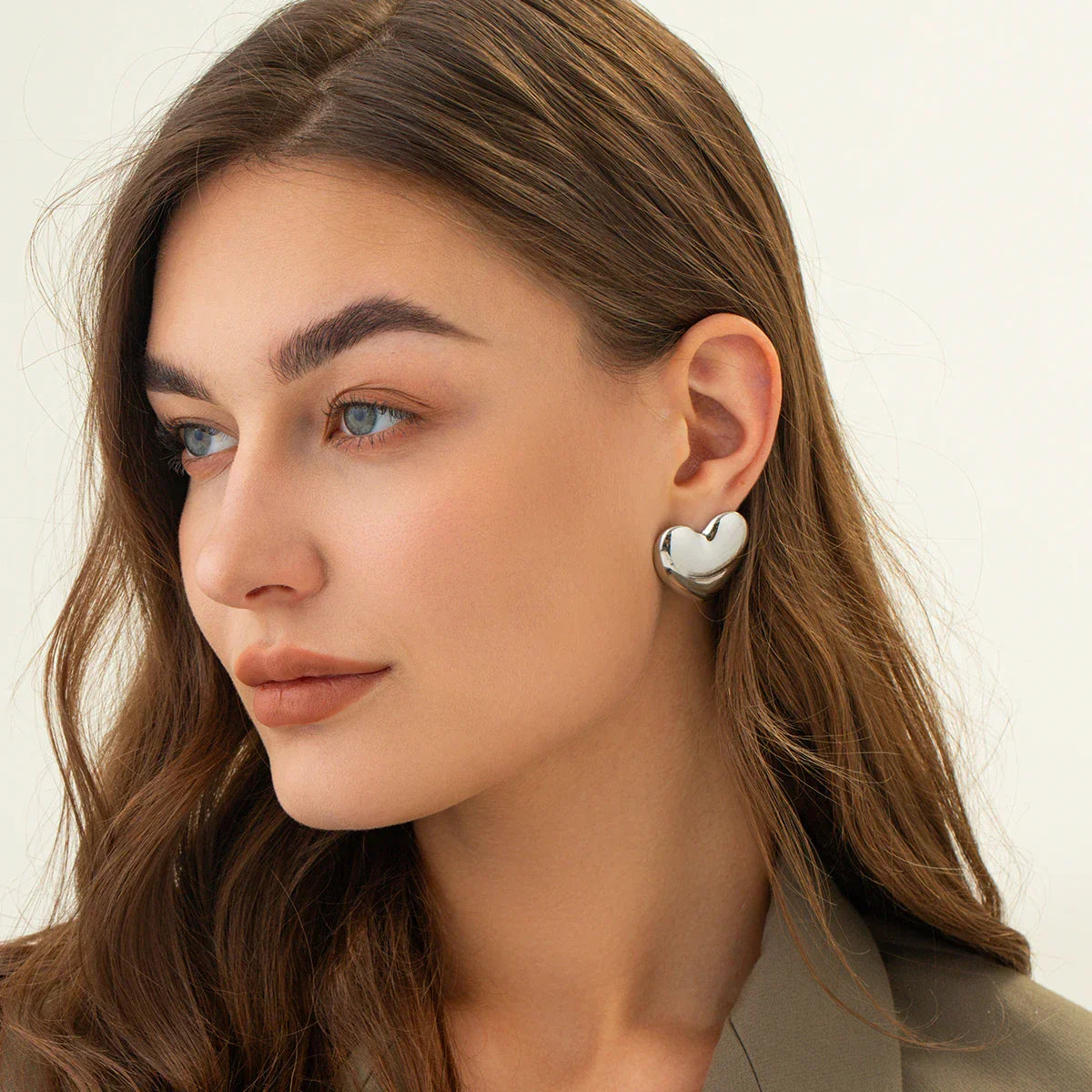 Katrin – Elegante Herz-Ohrringe