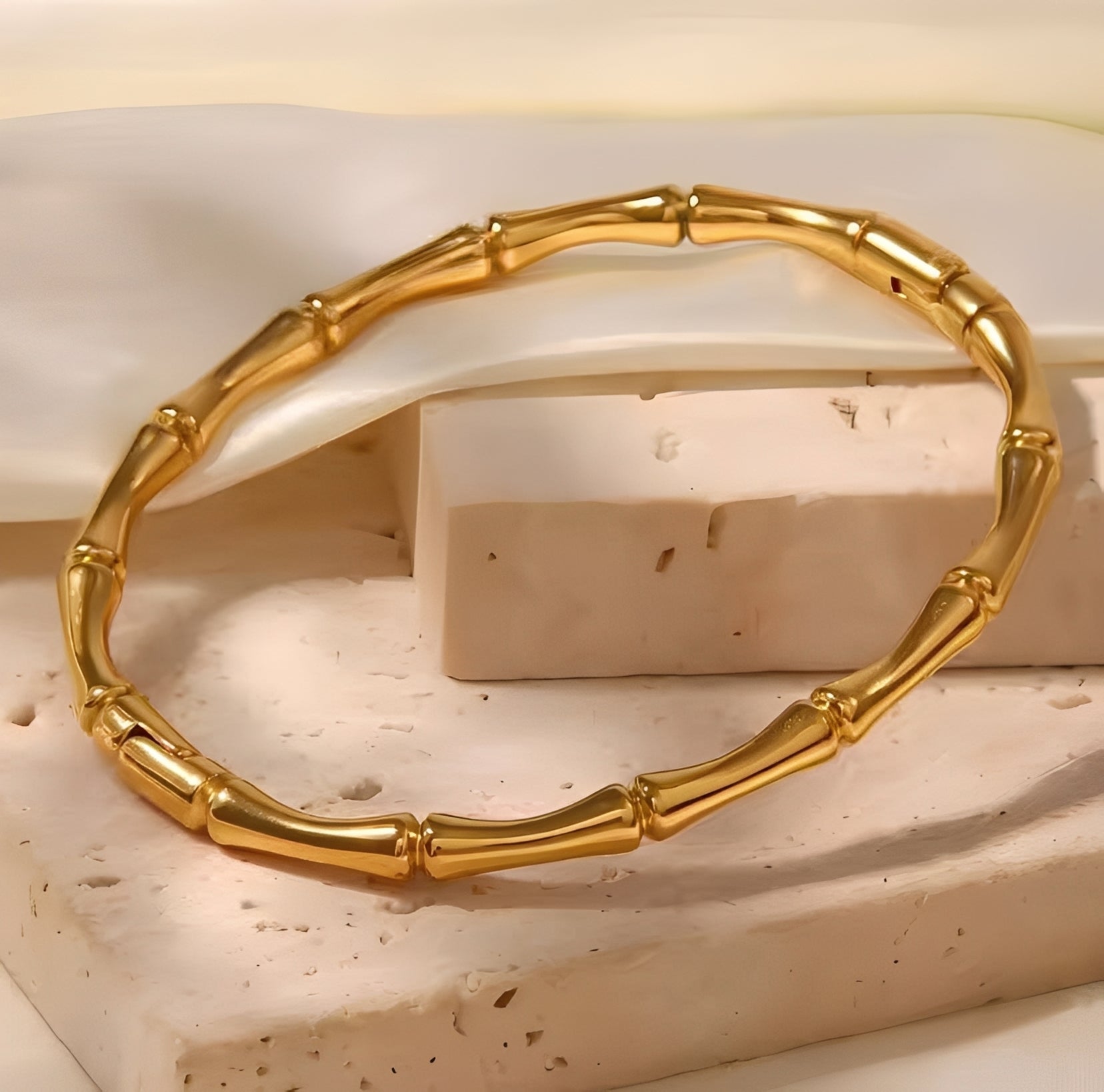 Blessy – Armband Natürliche Eleganz aus Bambus