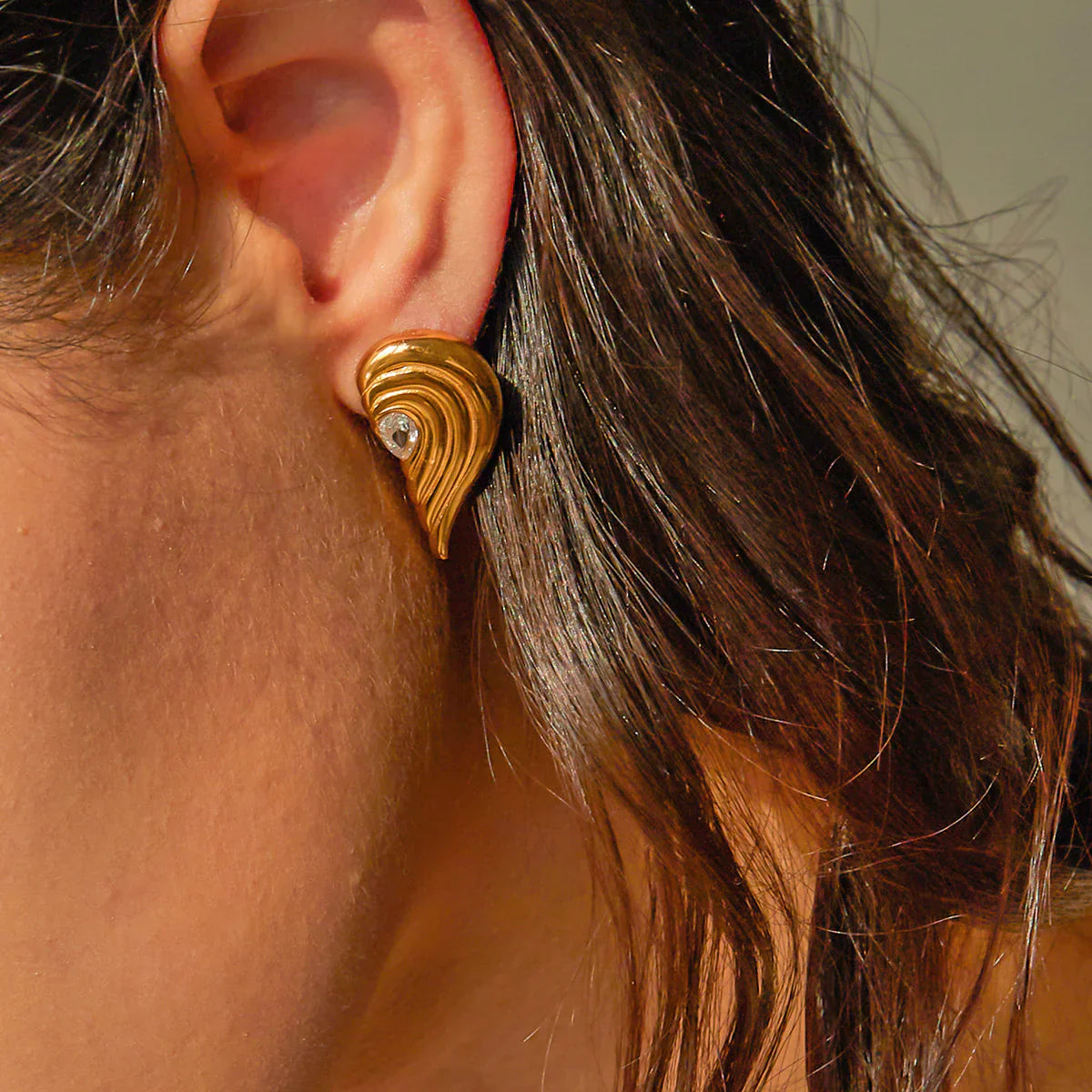 Brenda – Elegante Herz-Ohrringe