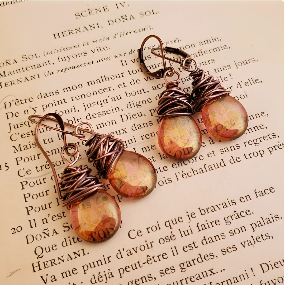 Eerie – Ohrringe Boho Inspiriert von Glühwürmchen