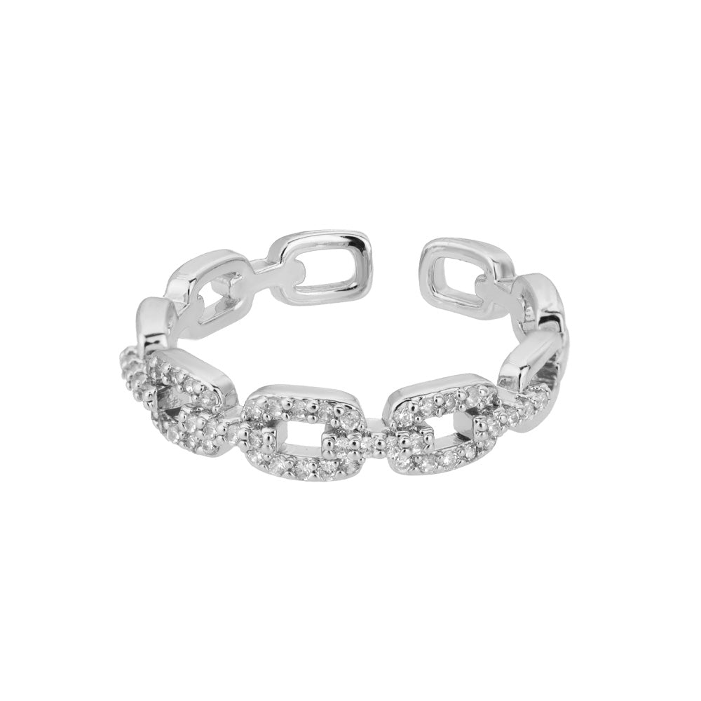 Jillian – Eleganter Minimalistischer Doppel-Layer Ring