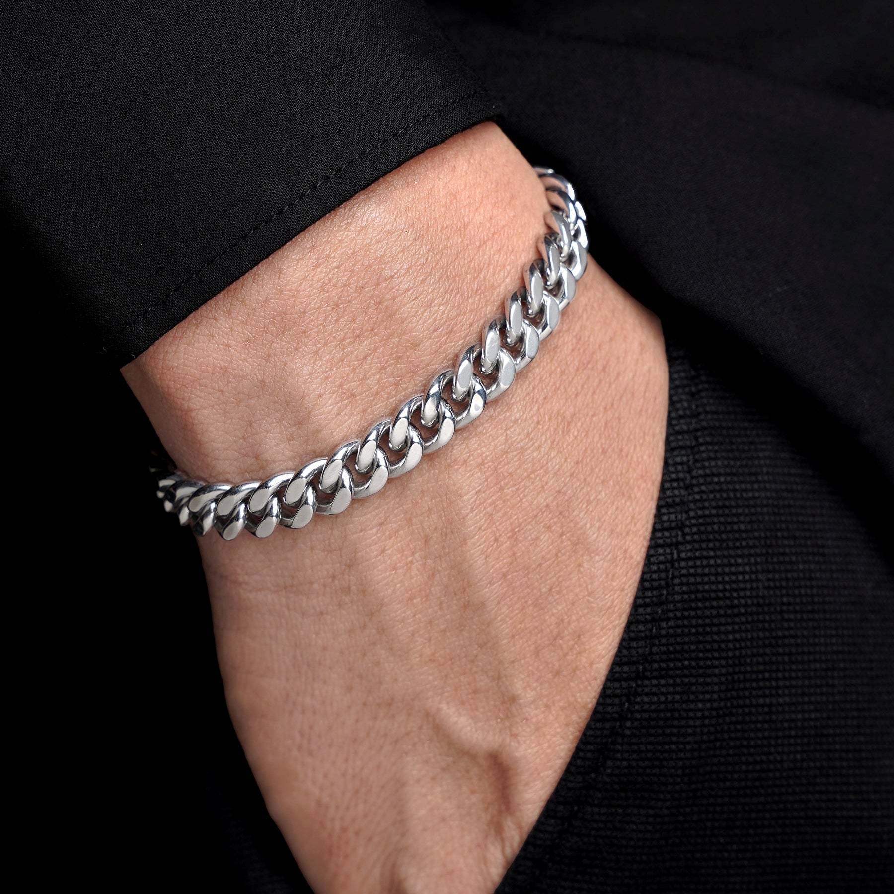 Mateo – Elegante Cubanische Kettenarmband