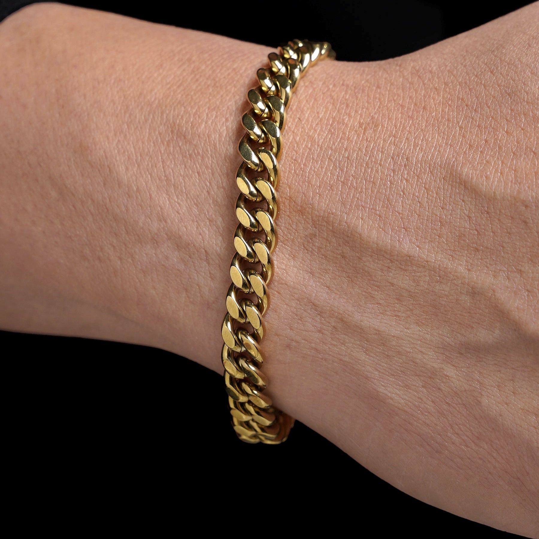 Mateo – Elegante Cubanische Kettenarmband