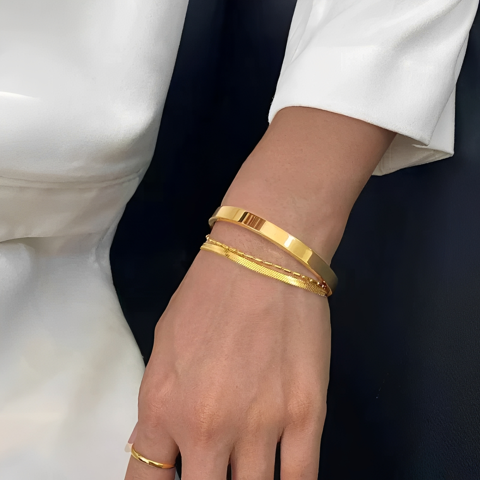Cassie – Eleganter Manschettenarmreif