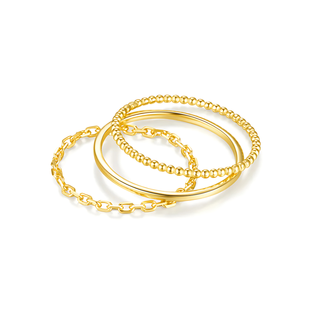 Riley – Modernes Trio-Element-Ring