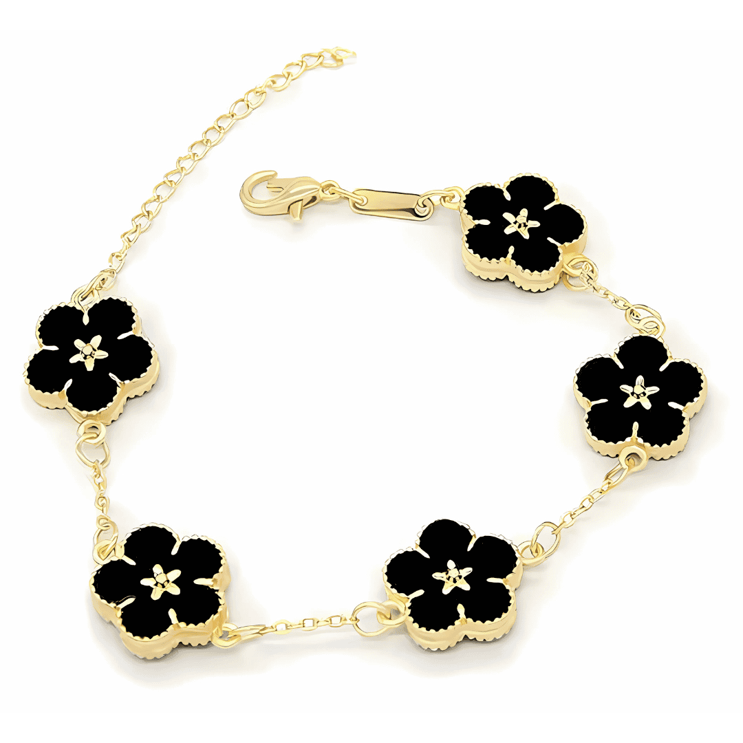 Lian – Doppelseitiges Armband mit Pflaumenblüten