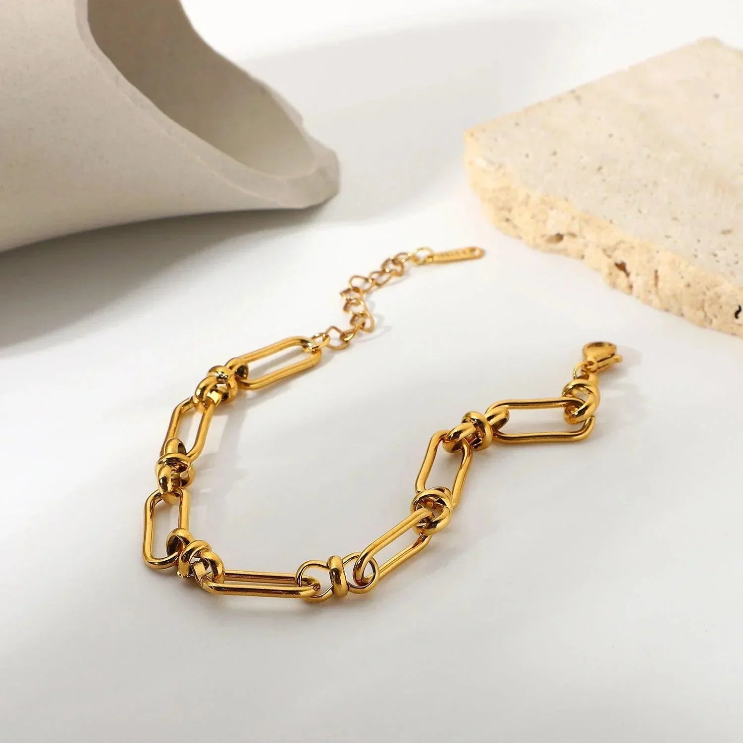 Chelsea – Offenes Klassisches Armband Vergoldet 18K