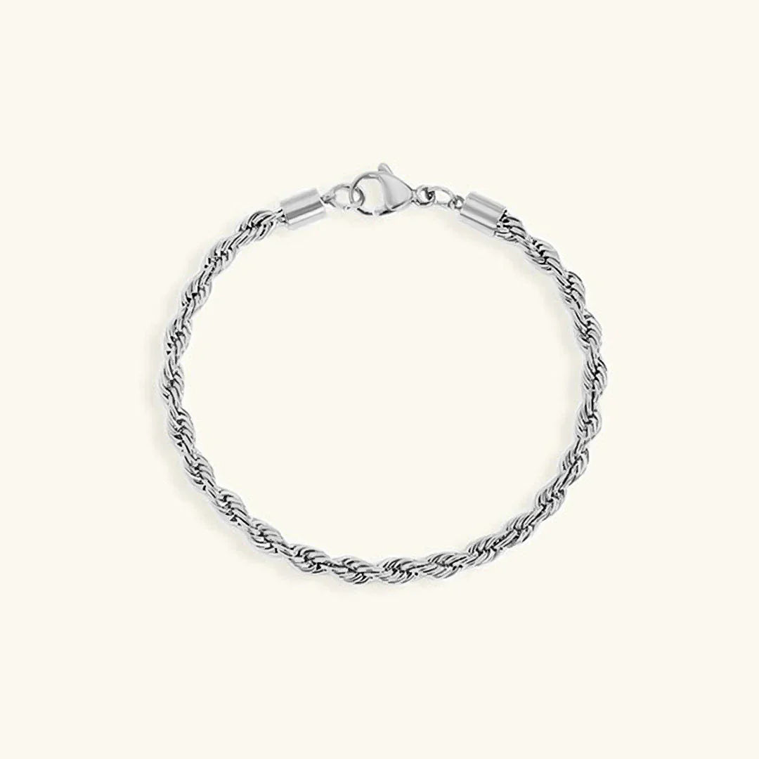 Gigi – Armband Seilglieder Gold Schick