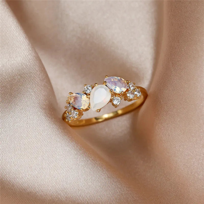 Alina – Ring Kaskade aus Sterlingsilber