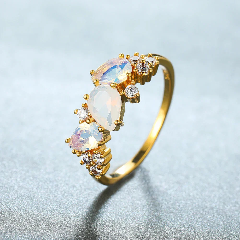 Alina – Ring Kaskade aus Sterlingsilber
