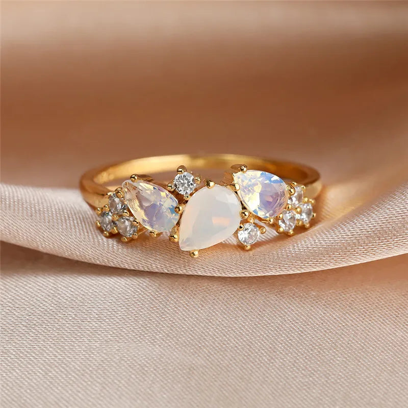 Alina – Ring Kaskade aus Sterlingsilber