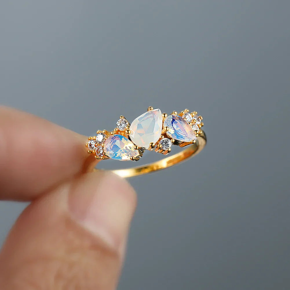 Alina – Ring Kaskade aus Sterlingsilber