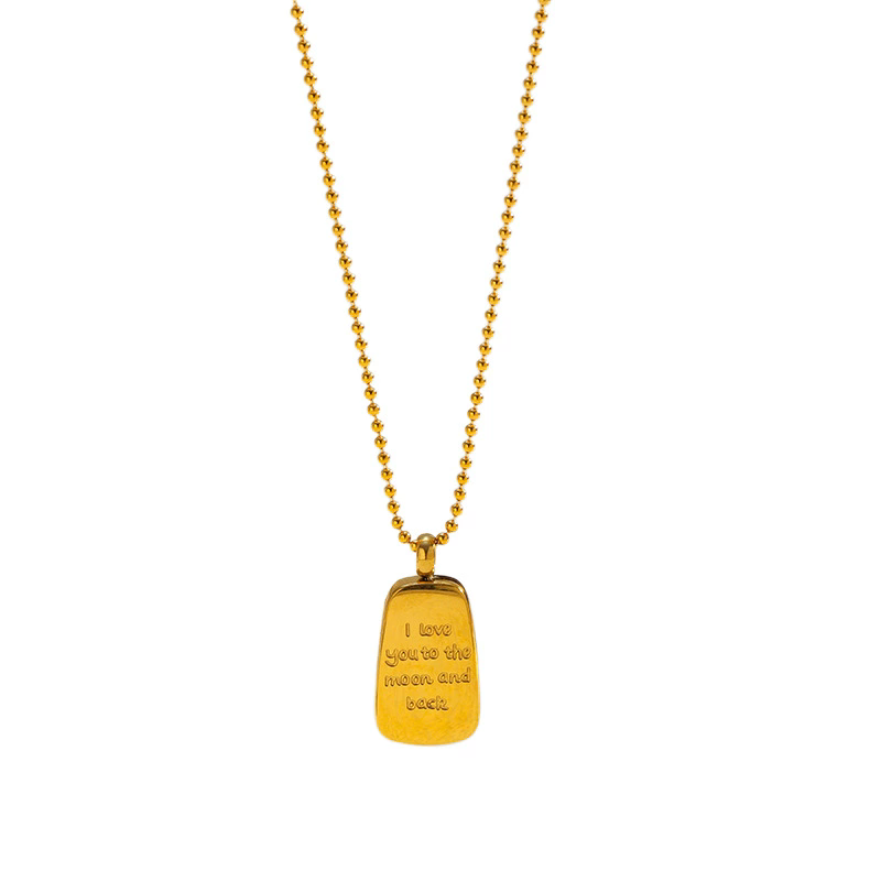 Evanne – Kette Anhänger Edelstahl Moderne Eleganz