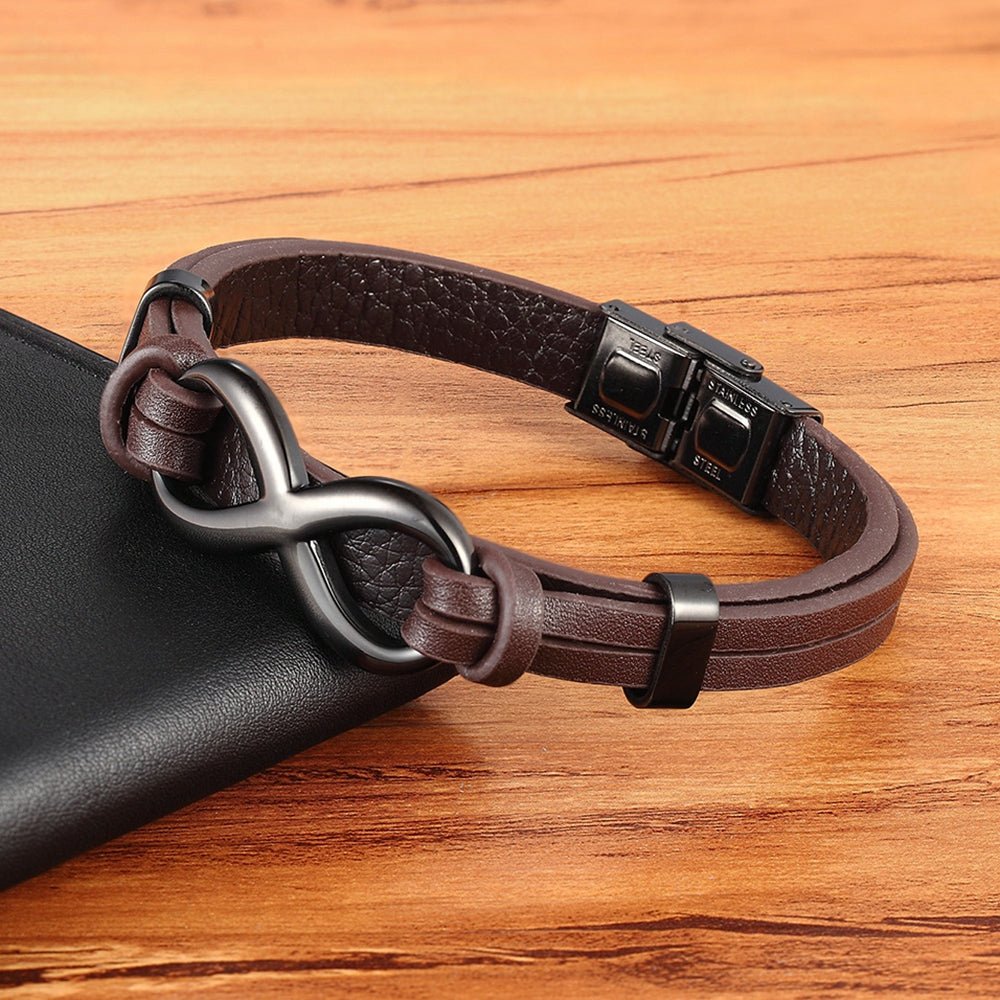 Taigo – Armband Leder Magnetisch Stahl