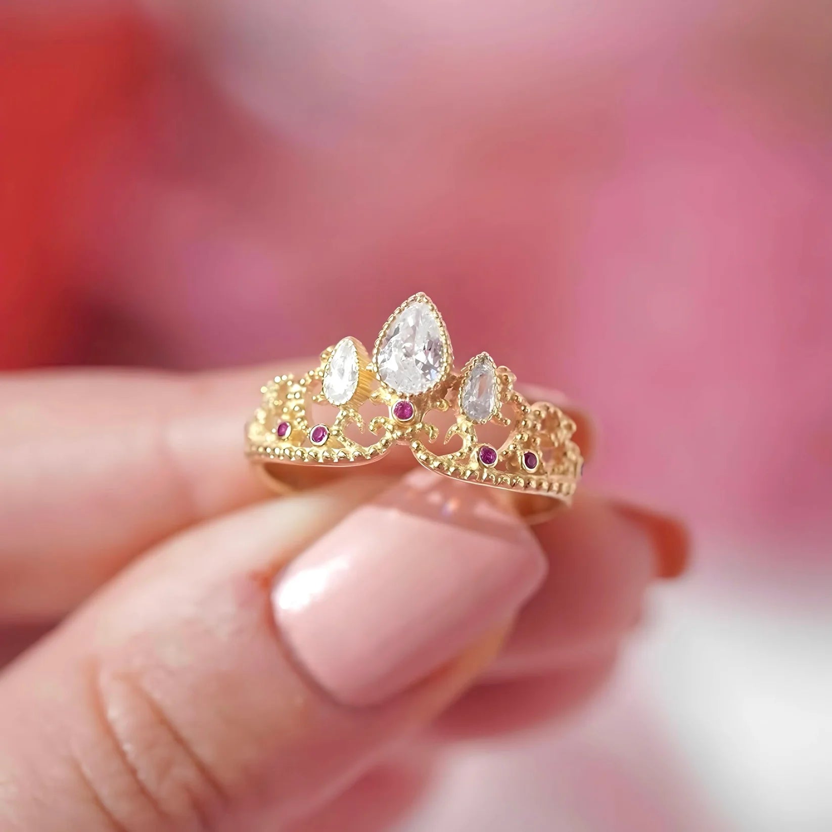 Rapunzel Kronenring - Der Goldene Kronenring von Rapunzel