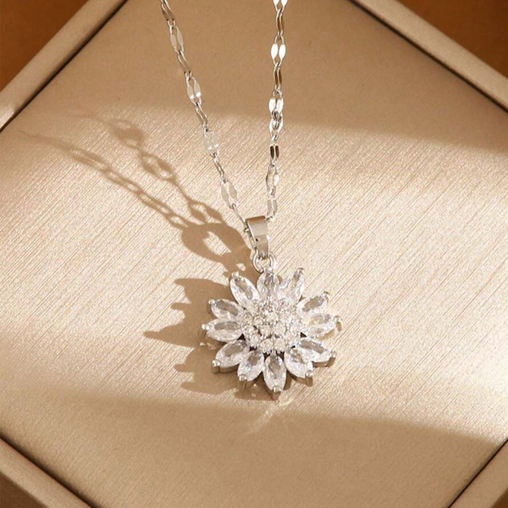 Anaya – Gezackte Strahlende Sonnenblumen-Kette