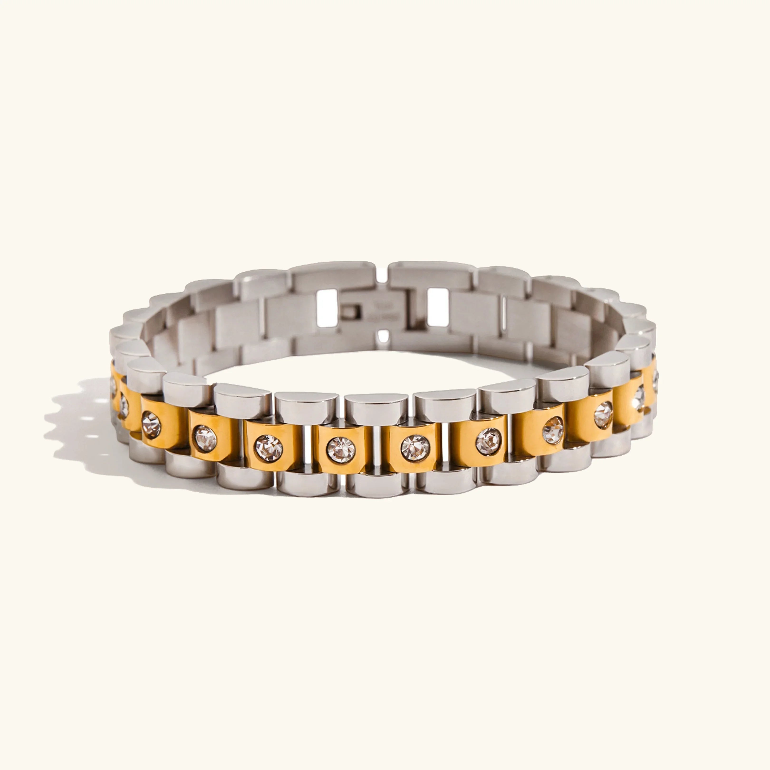 Cara – Armband Uhrkette Gold
