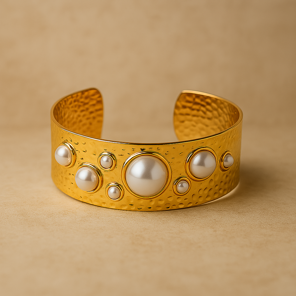 Jisoo – Elegantes Retro Naturstein-Armband
