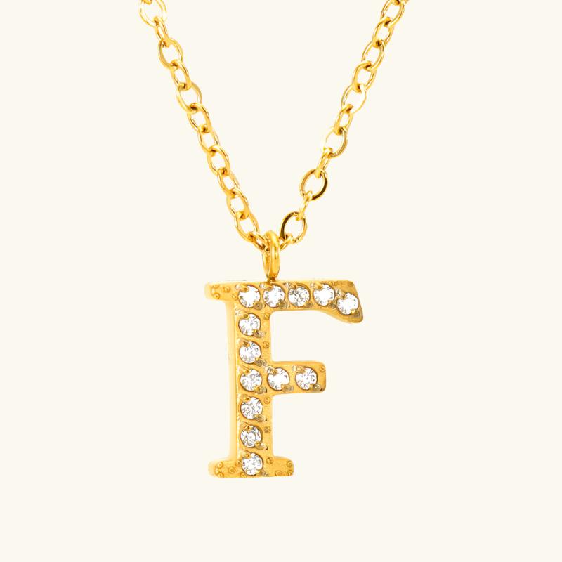 Flora – Kette Buchstabe Fein und Elegant