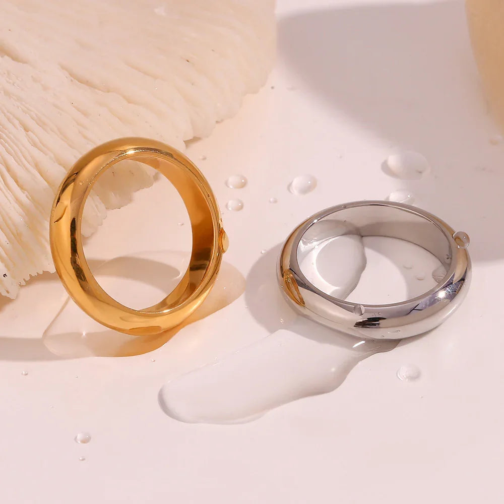 Yorina – Moderner Goldener Ring