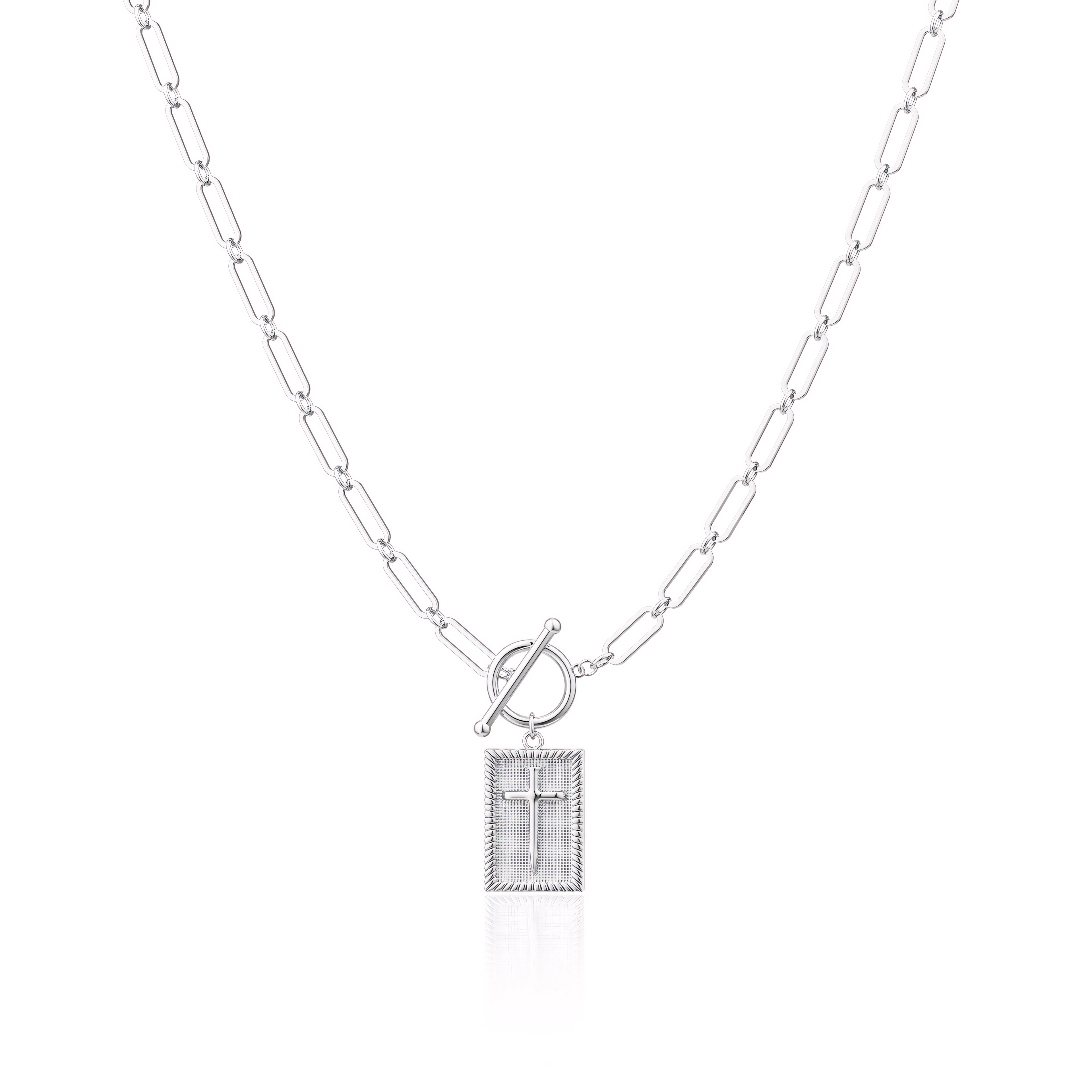 Marielle – Kette Kreuz Nagel Elegant