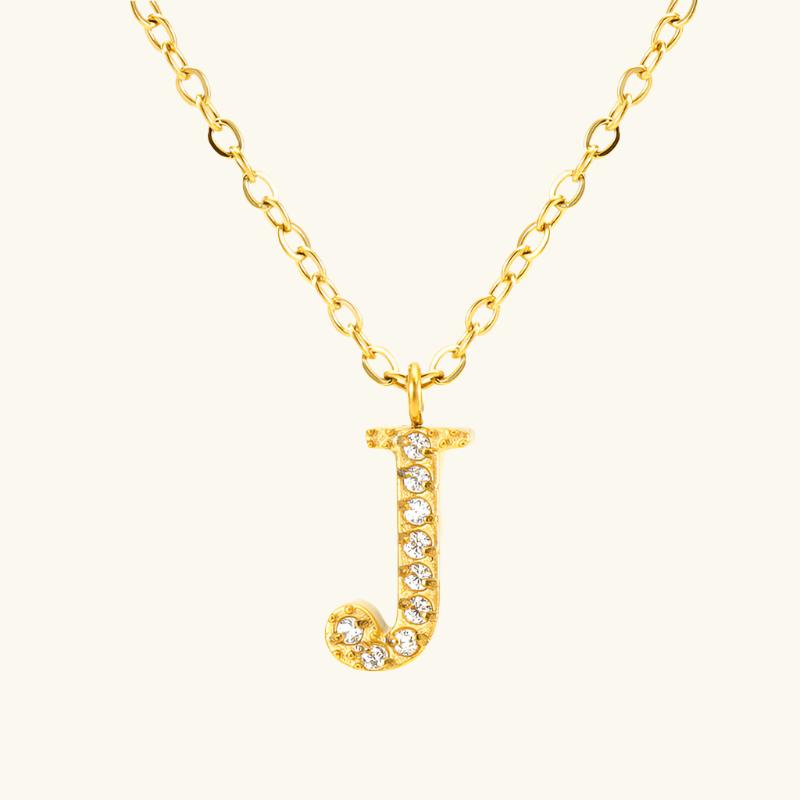 Flora – Kette Buchstabe Fein und Elegant