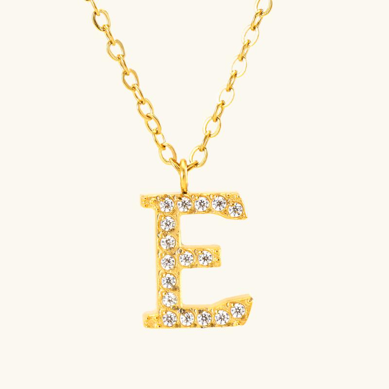 Flora – Kette Buchstabe Fein und Elegant