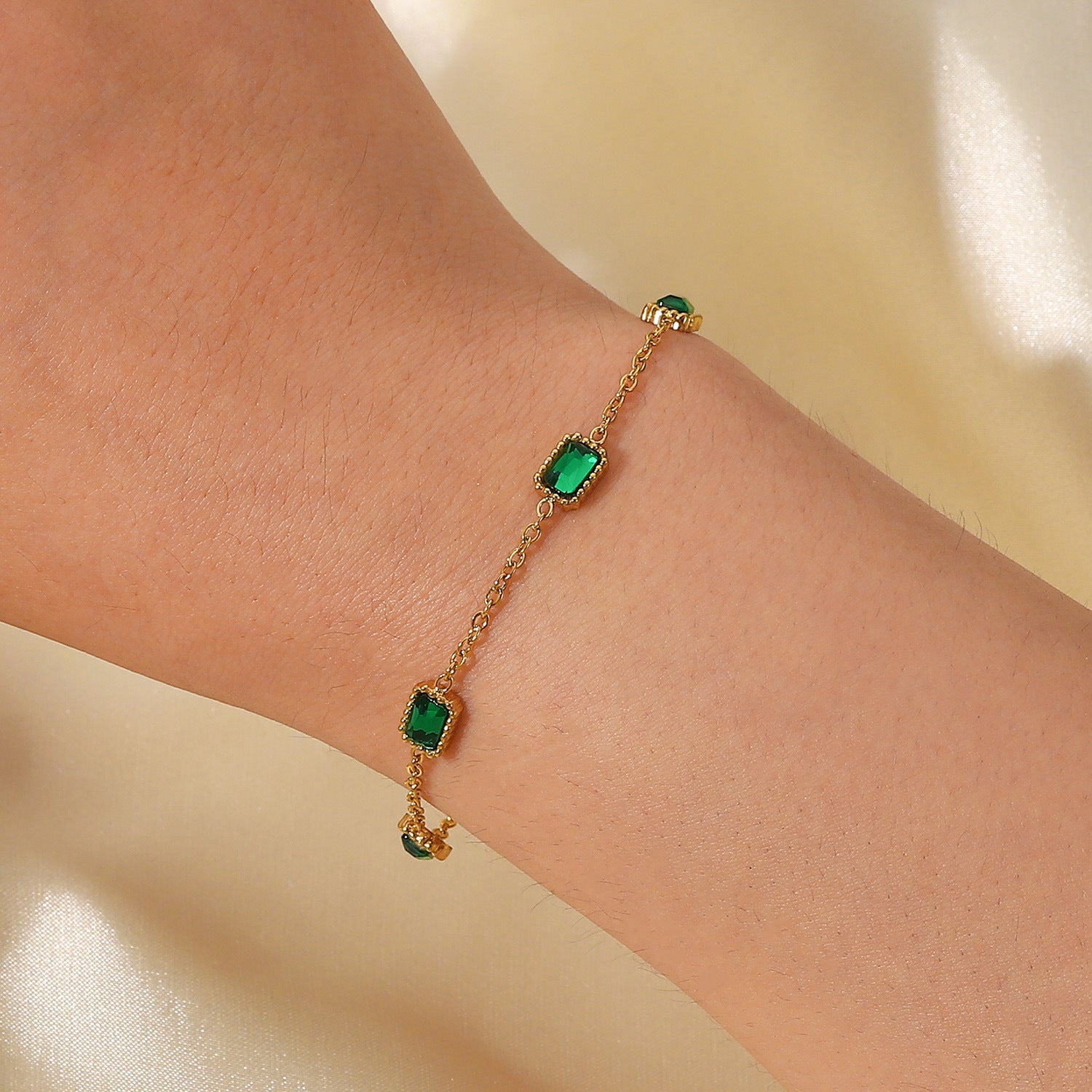 Erin - Grünes Armband