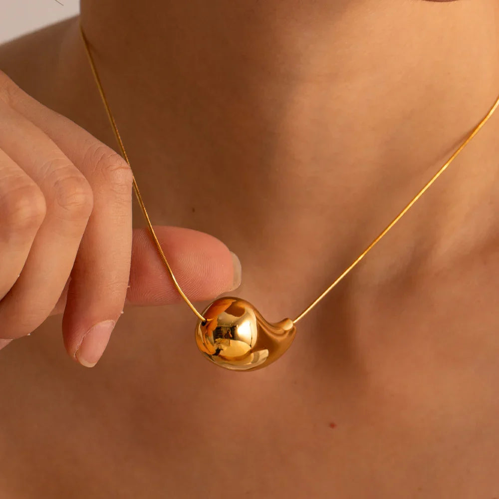 Sandra – Collier Tropfen Elegant