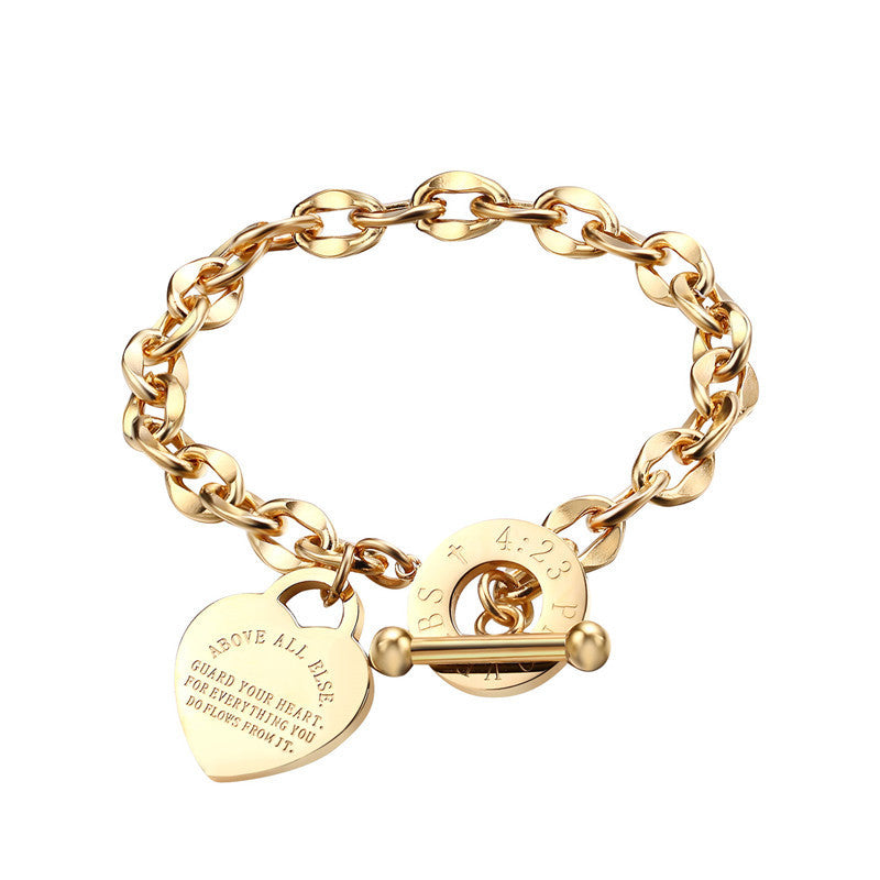 Alessia – Armband Frau Trend aus Titanstahl